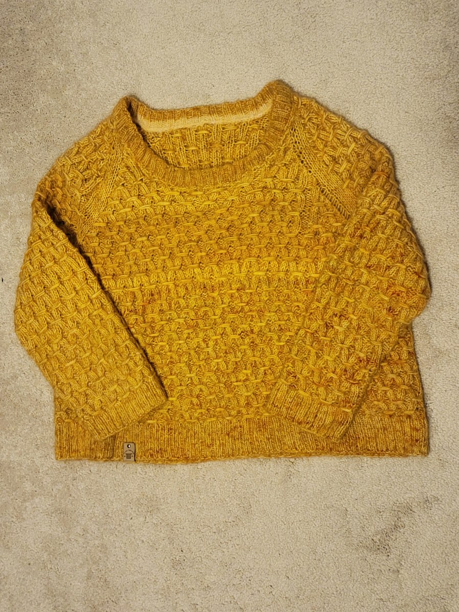 The eternal, infernal Jenny Sweater