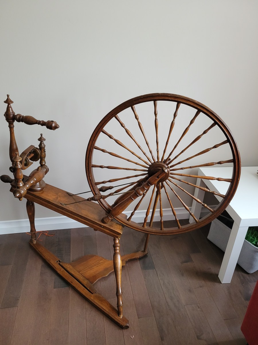 Restoring my antique spinning wheel